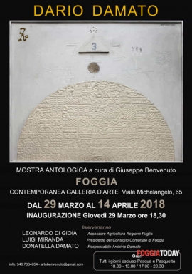Mostra antologica di Dario Damato Mostra antologica di Dario Damato